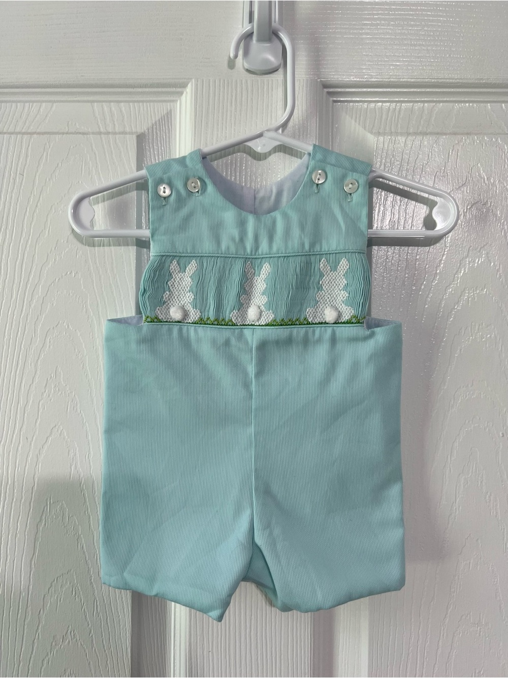 Be Mine Smocked Newborn Rabbit Outfit